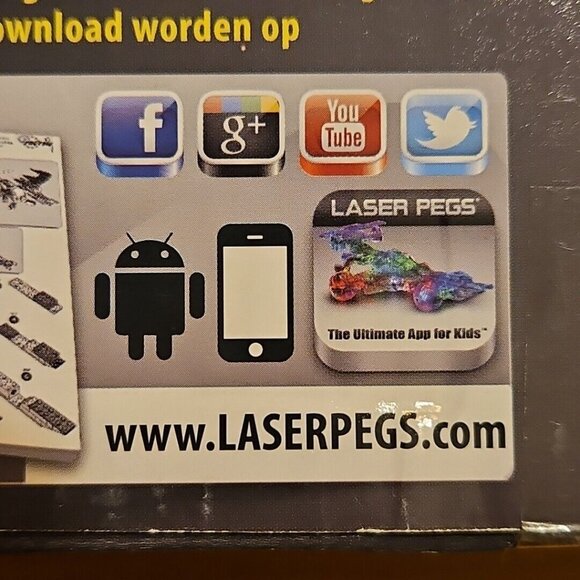 Laser Pegs Building Bricks Set Executive Jet Electronic Interlocking Blocks STEM - Picture 15 of 16